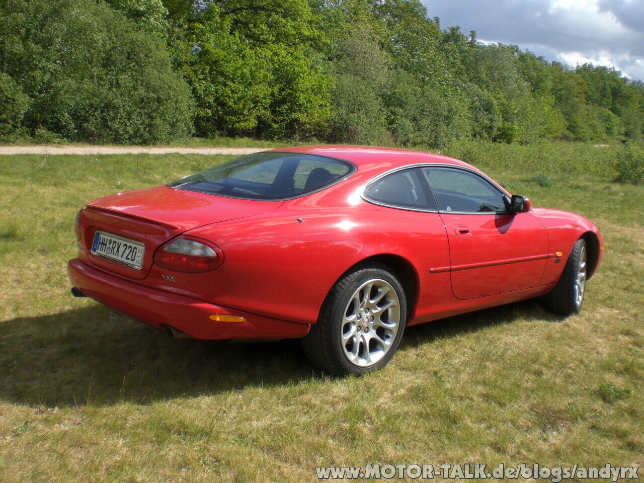 Photosession mit dem Jaguar XKR