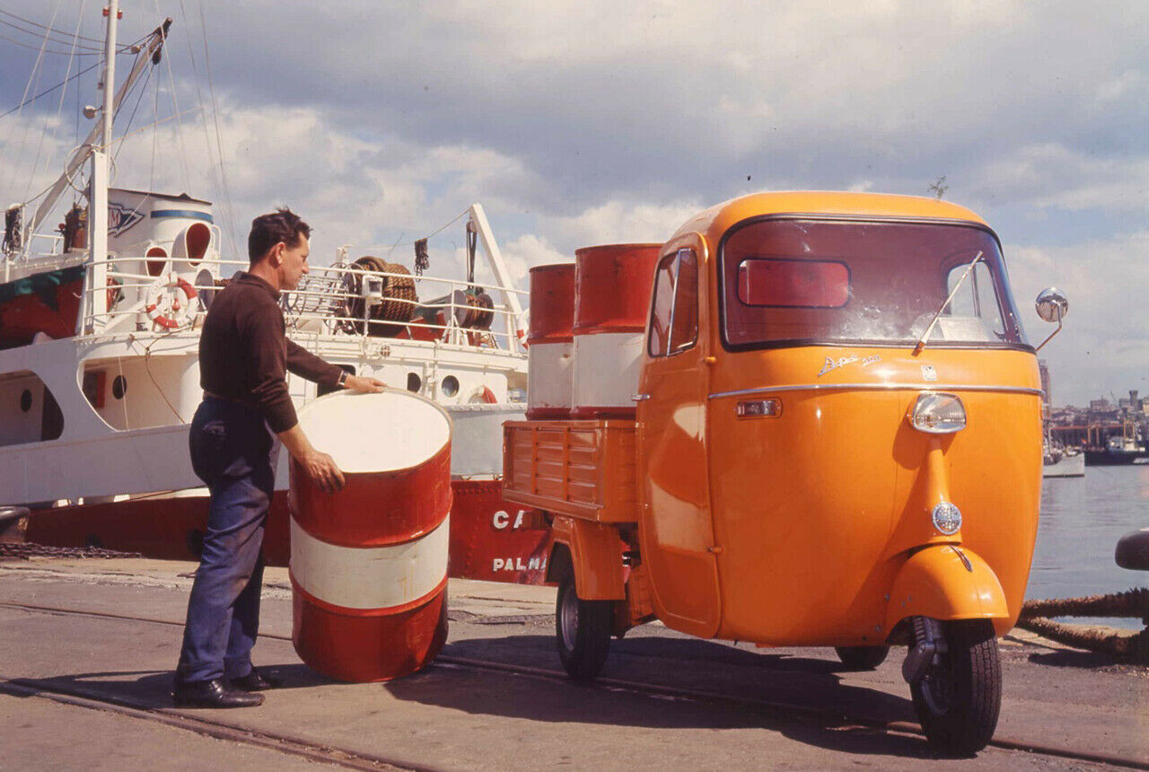 Eine Piaggio Ape 500 aus dem Jahr 1966