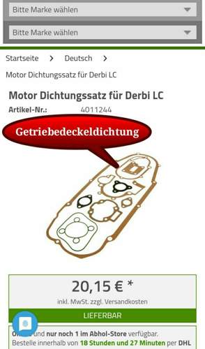Dichtungssatz