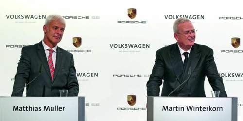 Matthias Müller (Porsche SE), Winterkorn