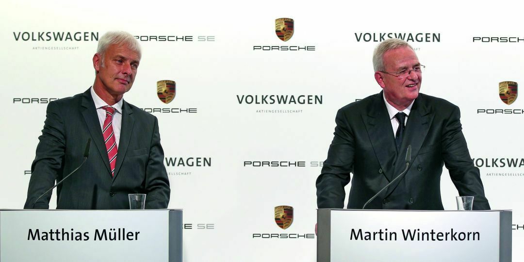 Matthias Müller (Porsche SE), Winterkorn