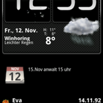 Haupt-Homescreen