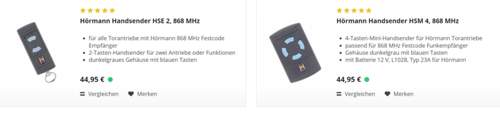Hörmann Handsender