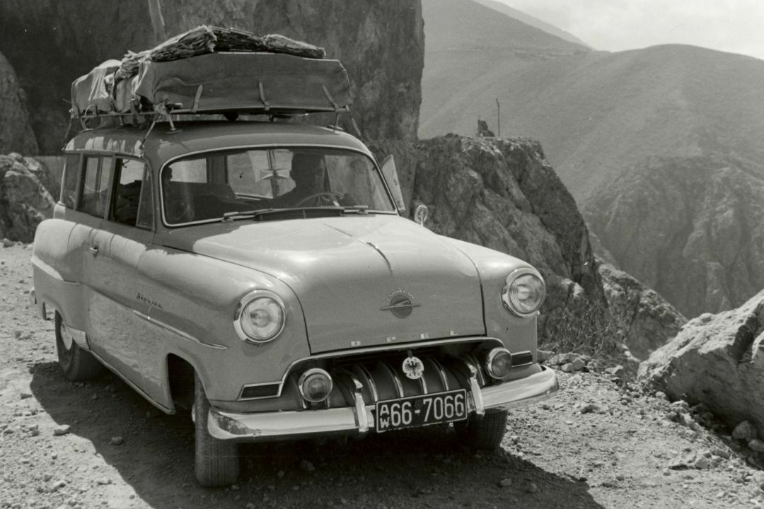 Dieses Jahr wird der Opel Rekord 60 Jahre alt. Hier: ein Opel Olympia Rekord Caravan von 1953