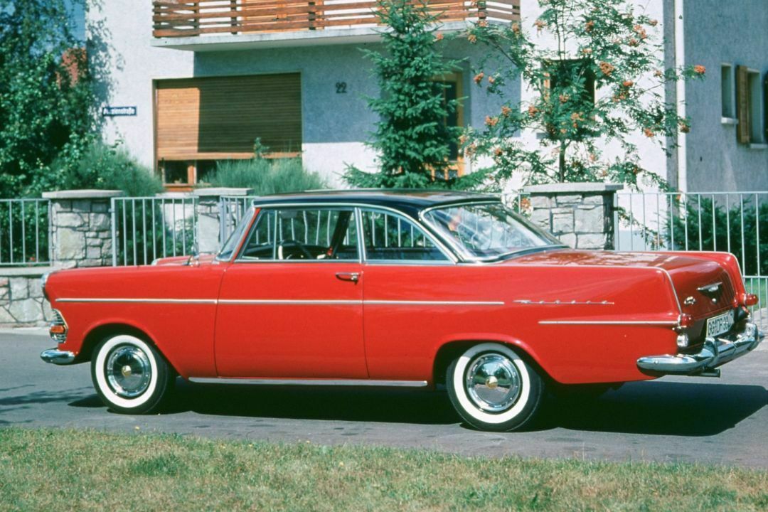 Ein Opel Rekord A Coupe von 1961