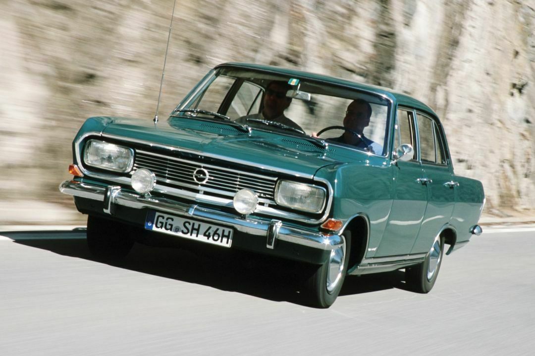 Ein Opel Rekord B von 1965