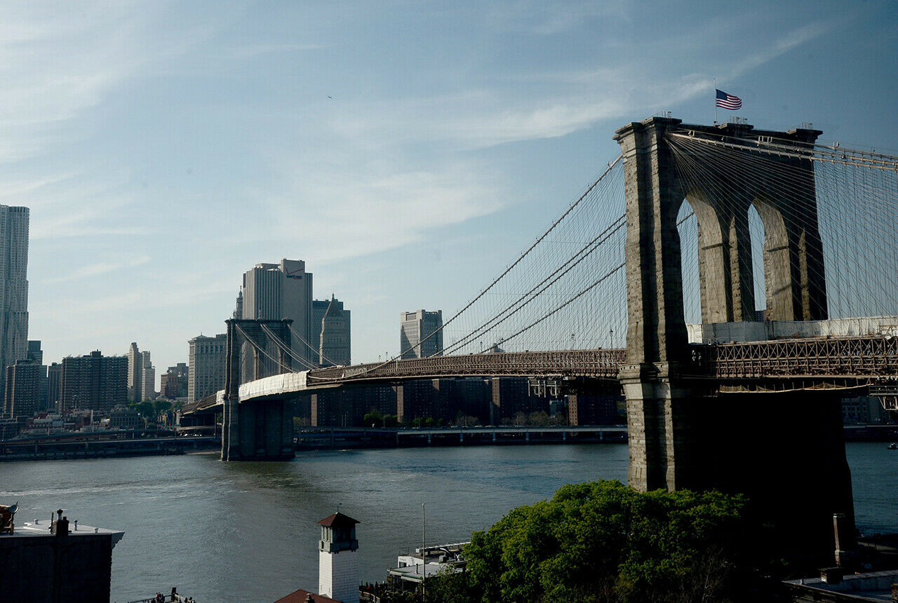 Erweiterung der Brooklyn Bridge: Die Hängebrücke bietet zu wenig Platz für Fahrradfahrer und Fußgänger