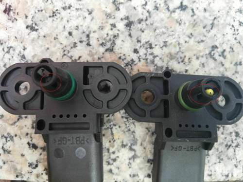 Ladedrucksensor alt vs. neu