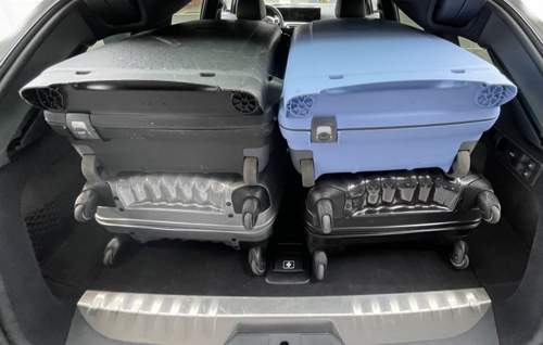 4 Koffer im 3er Tourgin Hybrid