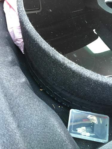 Helix Soundsystem auf 3.5x16 Notrad