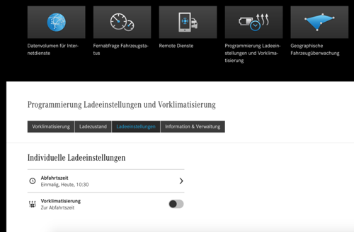 Mb-ladeeinstellungen