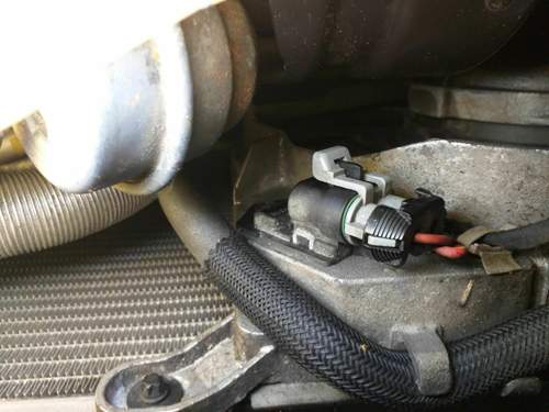 Motorlüfter Vorwiderstand Stecker