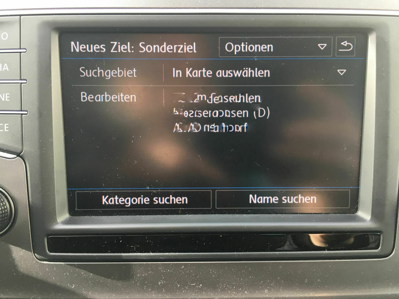 POI-Sammlung für das Discover Pro