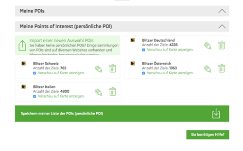 Screenshot Webportal