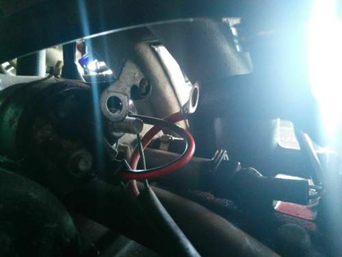 Anlasser 3F Motor, Kabel gelöst