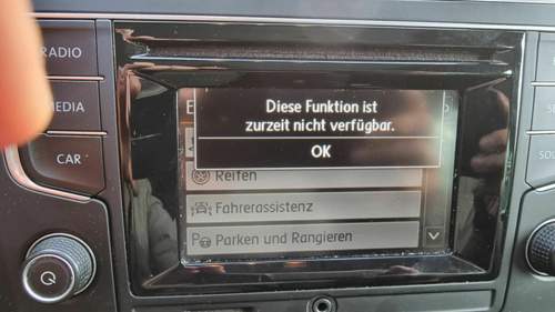 Fehlermeldung ESC
