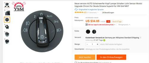 Auto-licht-polo