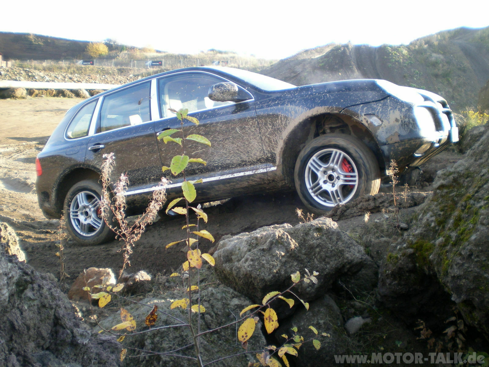 Porsche Cayenne Turbo im Gelände