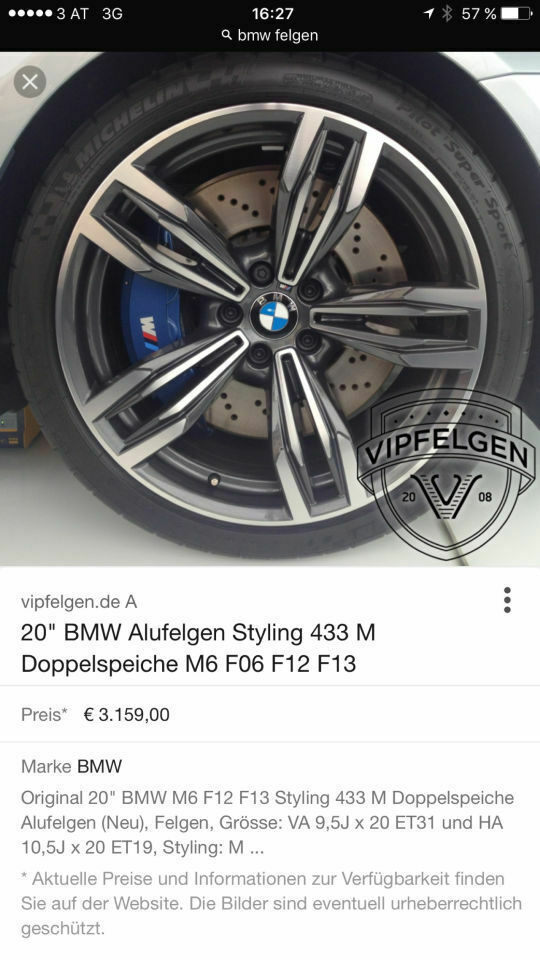 Postet hier eure BMWs mit euren Felgen:-)