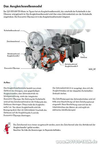 Ausgleichswellenmodul