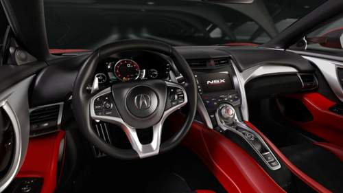 Acura NSX: Cockpit