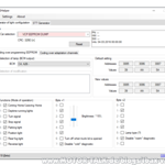 07. Man überträgt nun alle Bytes/Bits von den äußeren Leuchten...