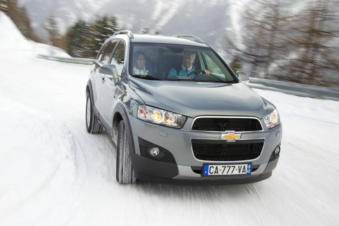 Ein Schneekönig: Chevrolet Captiva