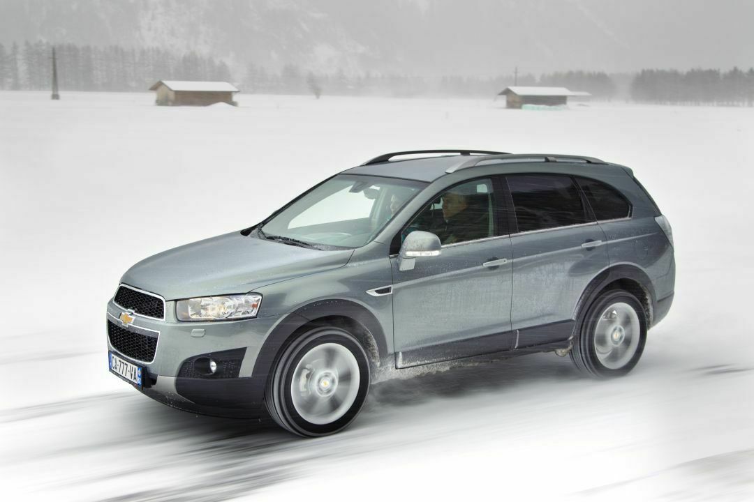 Chevrolet Captiva im Wintereinsatz