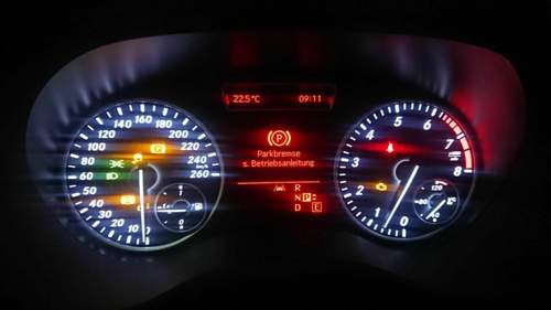 Fehlermeldung Mercedes B-Klasse