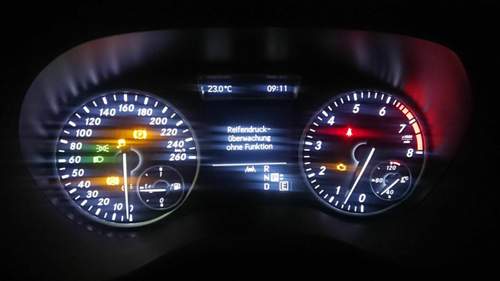Fehlermeldung Mercedes B-Klasse