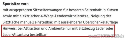 A4-sportsitze
