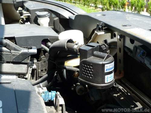 Prins Verdampfer, dahinter ValveCare