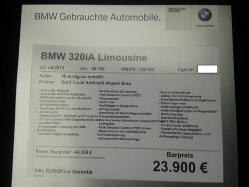 F30 320iA