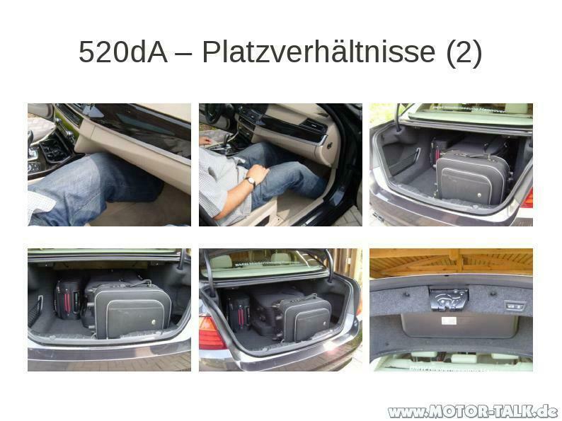 Probefahrt im 520d