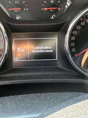 Fehlermeldung