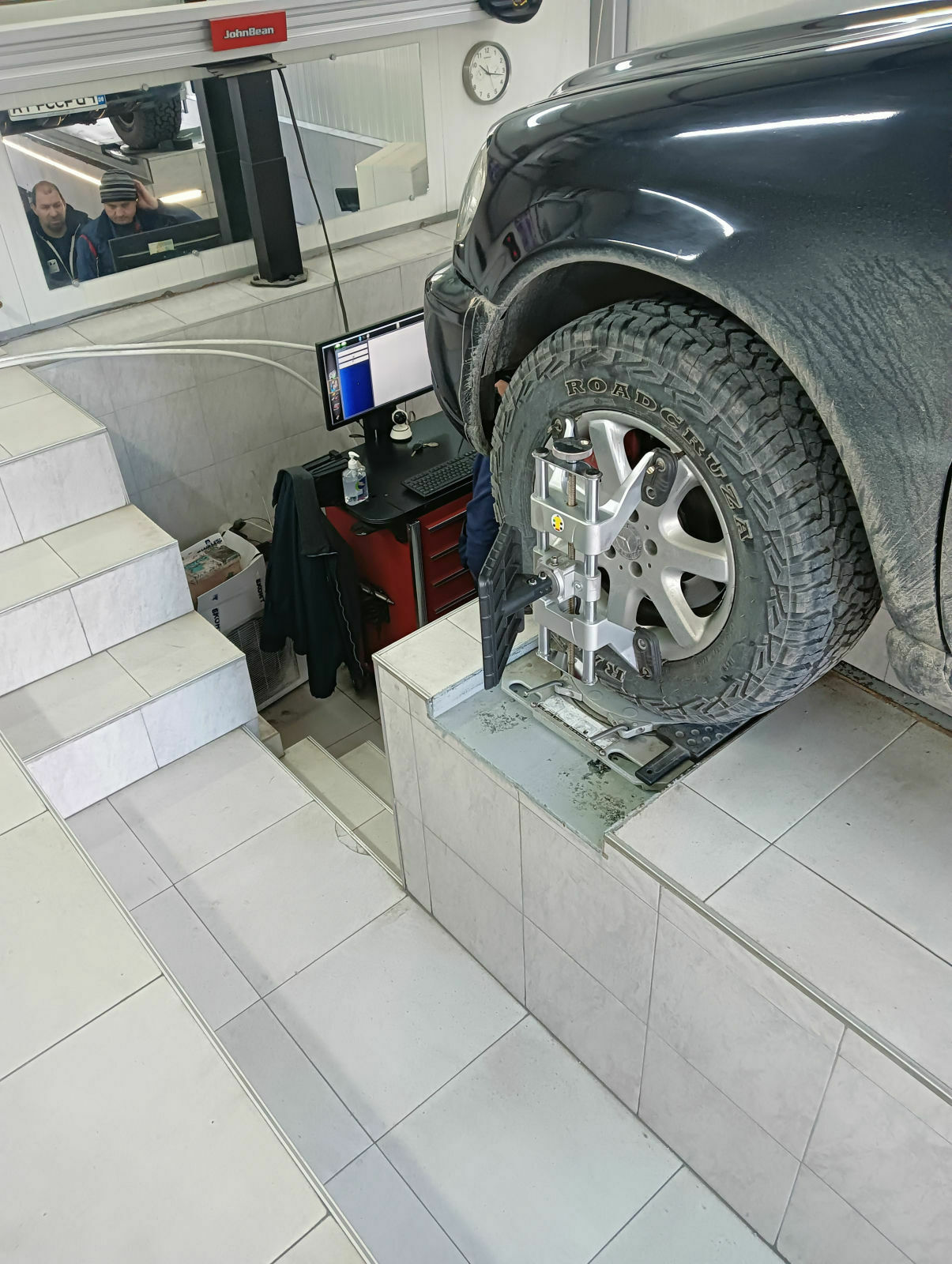 Problem mit oberen Querlenkern Vorderachse W163