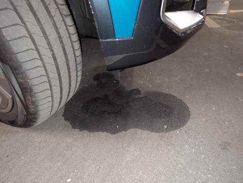 Wischwasser läuft aus