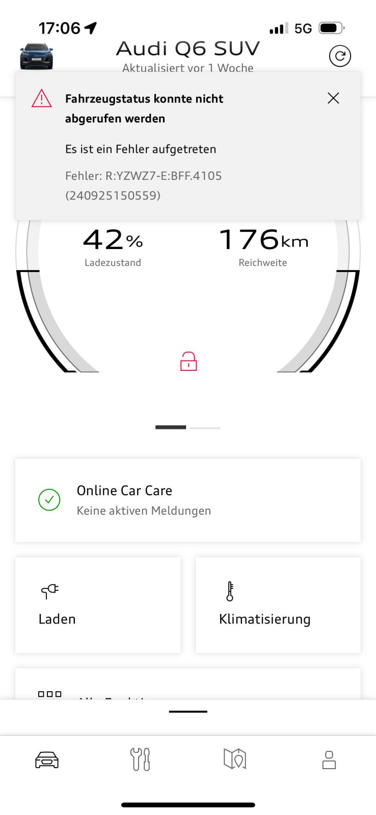 Probleme / Fehler / Störungen