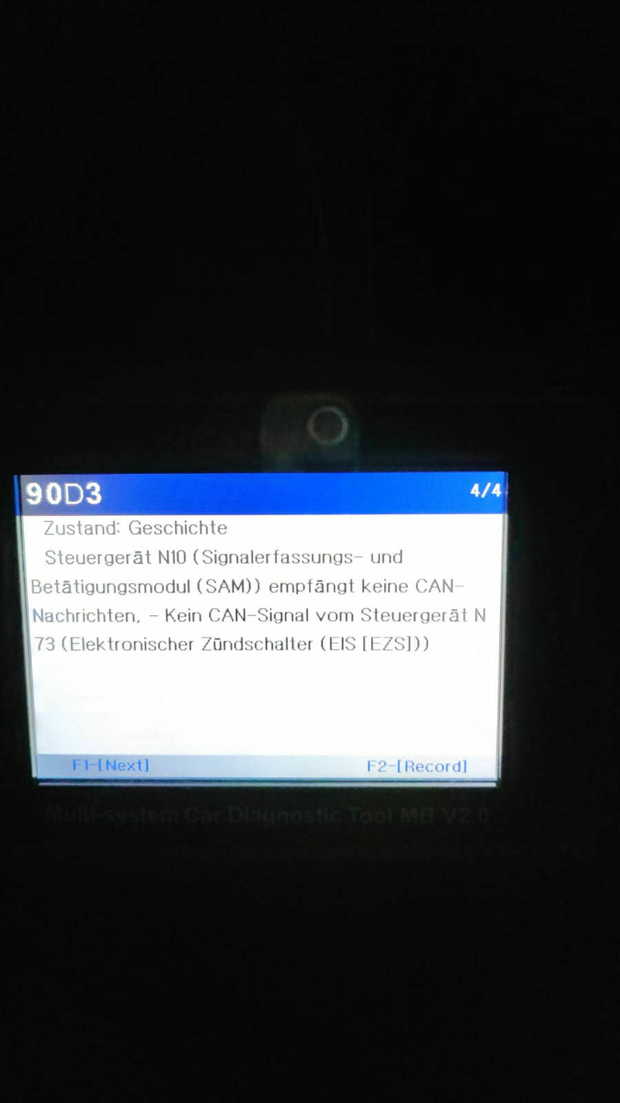Probleme mit Can-Bus und Elektrik