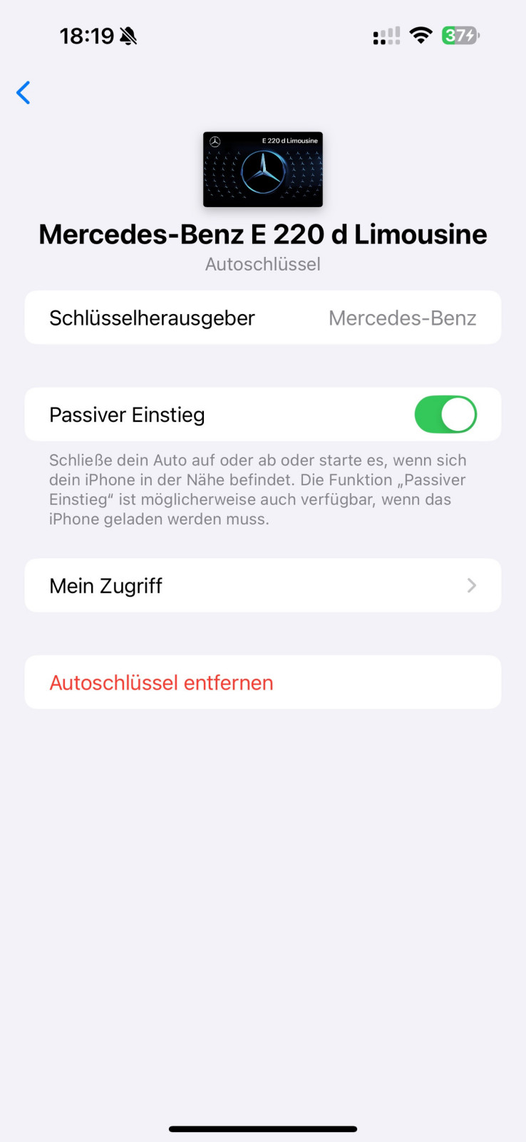 Probleme mit dem digitalen Fahrzeugschlüssel seit iPhone 16 Pro/iOS18