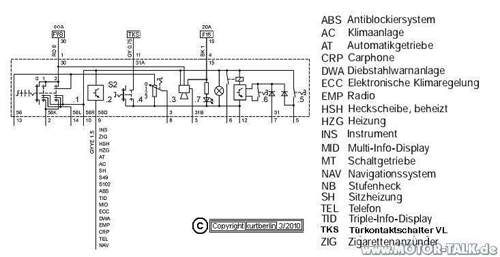 58d Instrumentenbeleuchtung