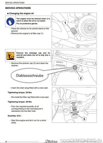 Oelablassschraube