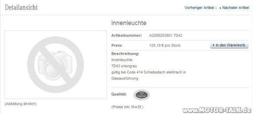 Innenleuchte