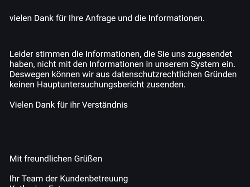 Antwort neu