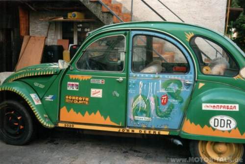 2CV Total verfusselt 1988