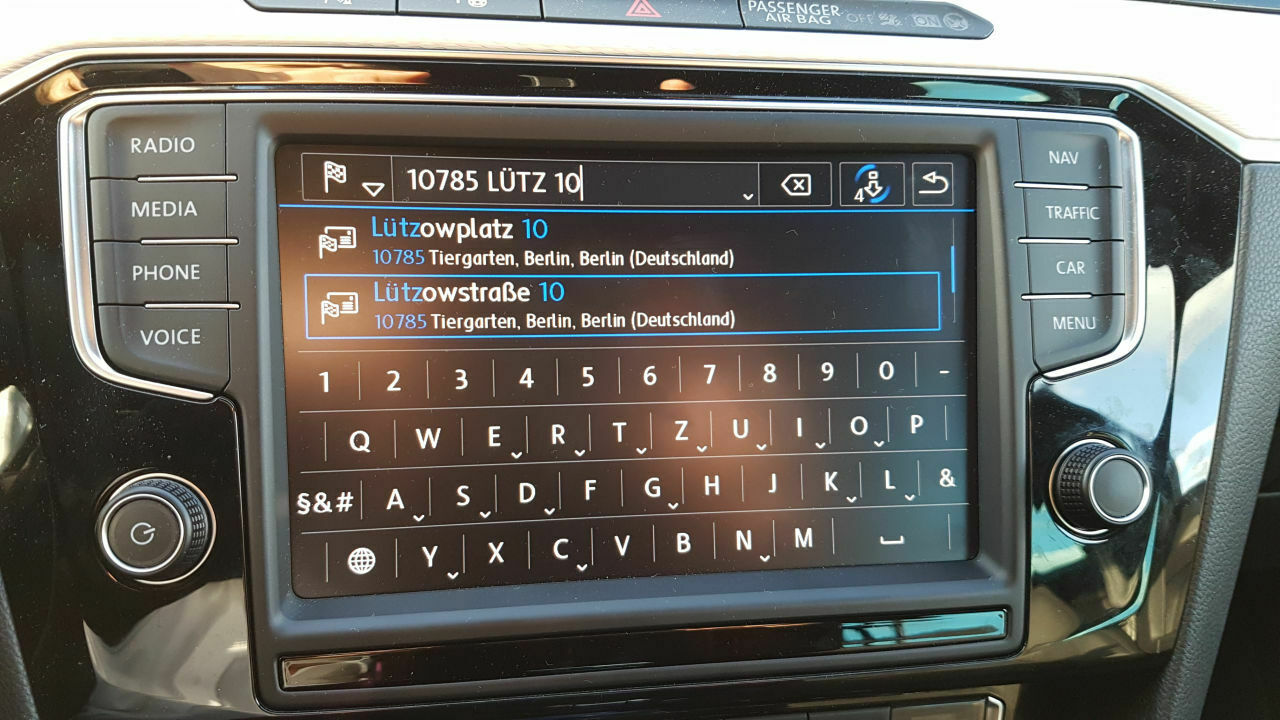 Probleme Navigation nach PLZ