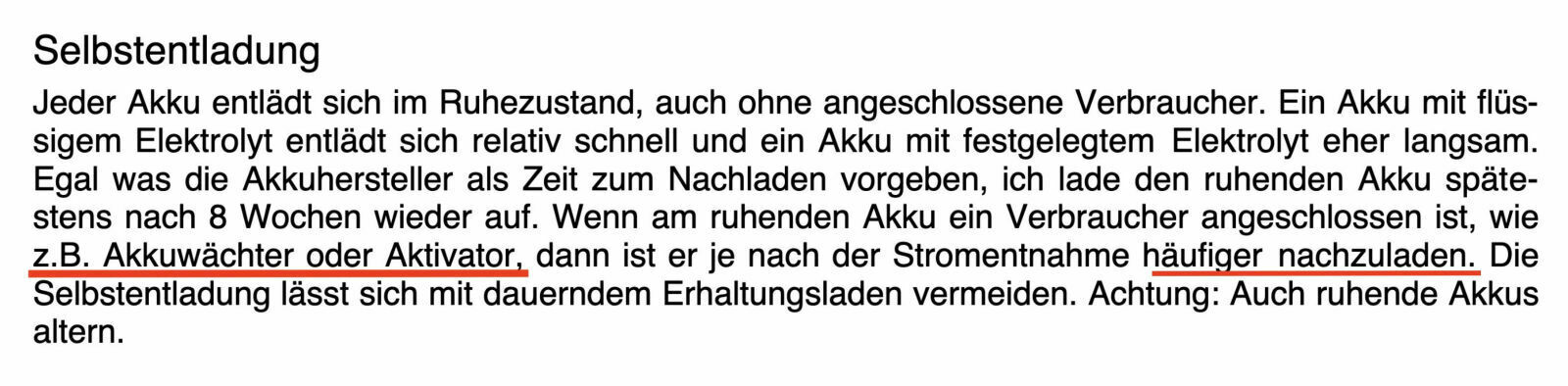 Probleme Standheizung / Batterie schwach V Klasse