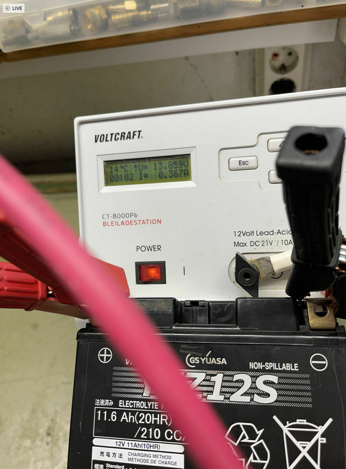 Probleme Standheizung / Batterie schwach V Klasse