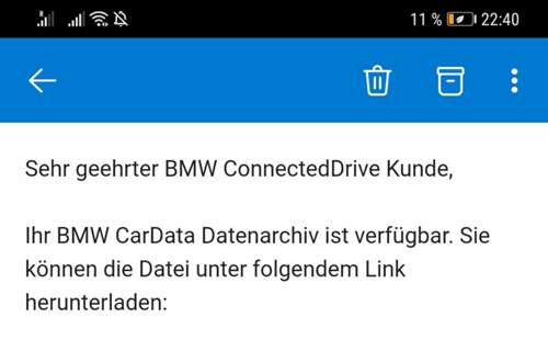 Bmw cardata geht wirklich