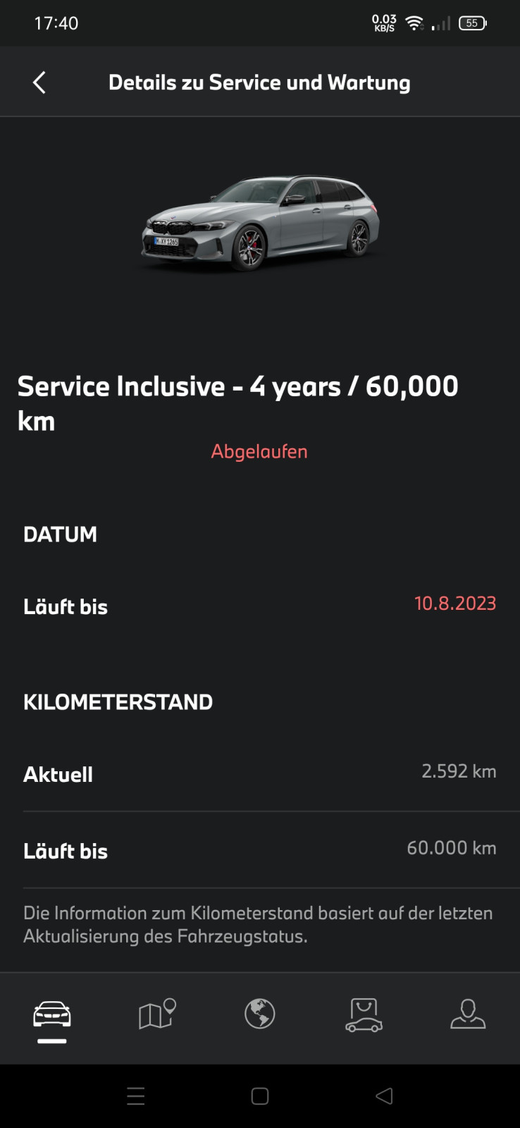 Probleme/Fragen bei My BMW-App